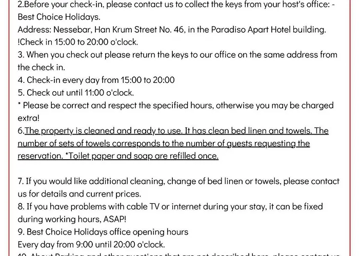 Paradiso 'в' 609 Private Apartment *